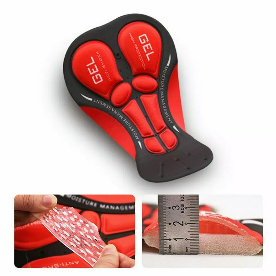 Unisex Cycling Underwear Shorts with Mesh Panels
