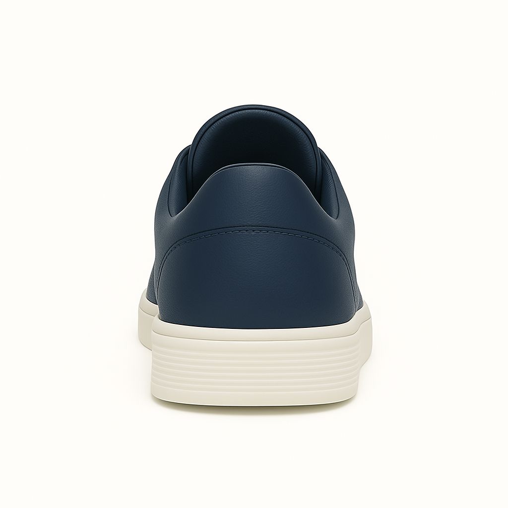 Unisex Minimalist Slip-On Sneakers with Stretch Laces and Tonal Panels