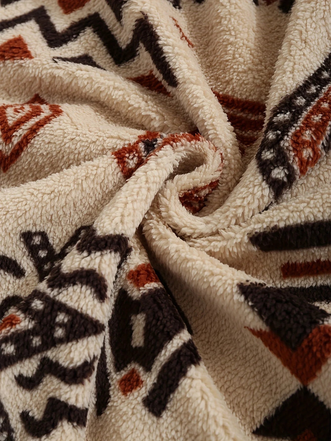 Men’s Jacket with Full Zip, Lined Design, All-Over Pattern, Adjustable Hem and Elastic Cuffs 6