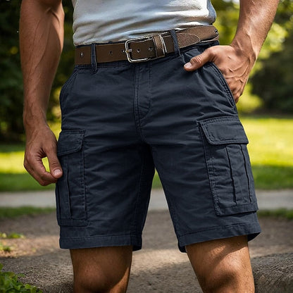 Men's Cargo Shorts with Multiple Pockets