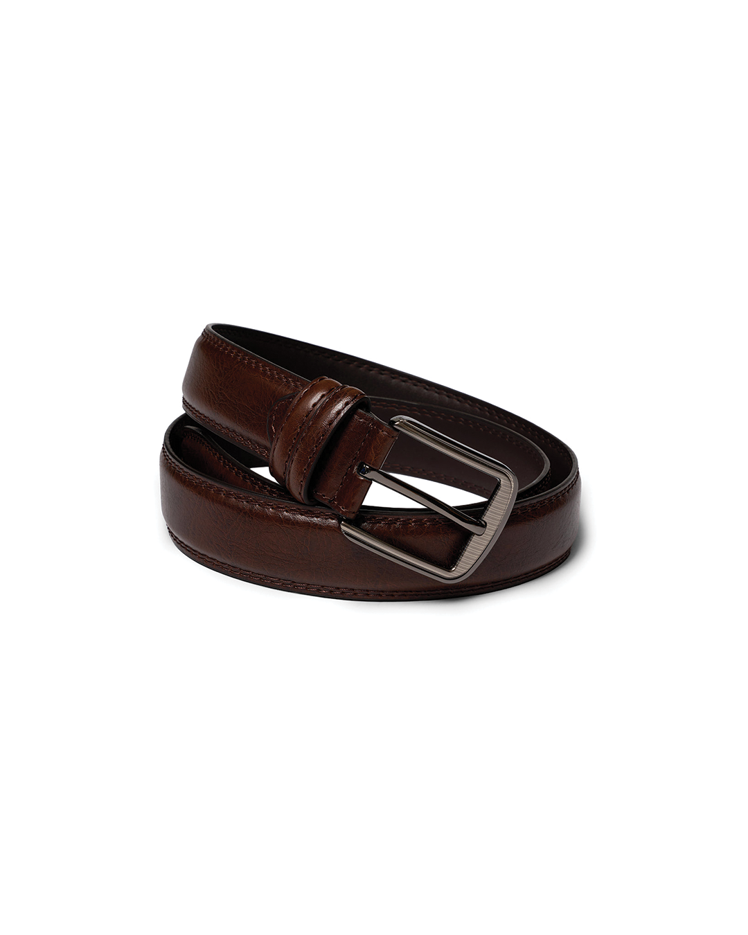 Men's Dress Belt with Pin Buckle