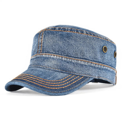 Men's Military Cap with Adjustable Back Strap