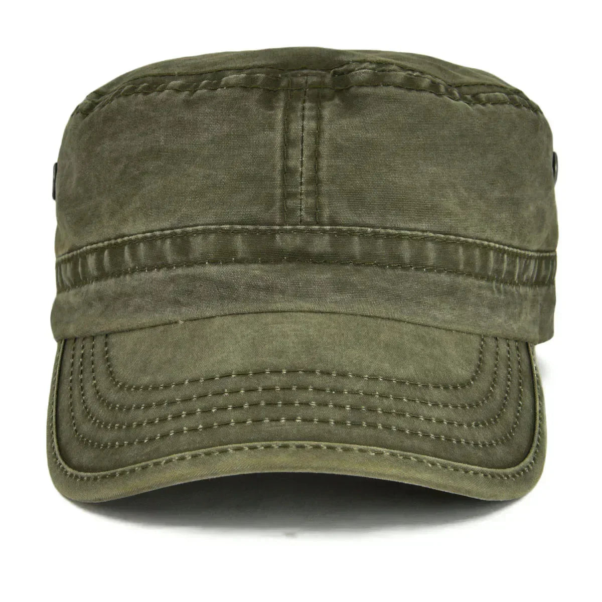 Men's Military Cap with Adjustable Back Strap