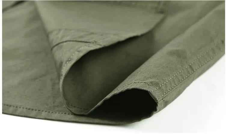 Men's Short Sleeve Cargo Shirt with Two Chest Flap Pockets