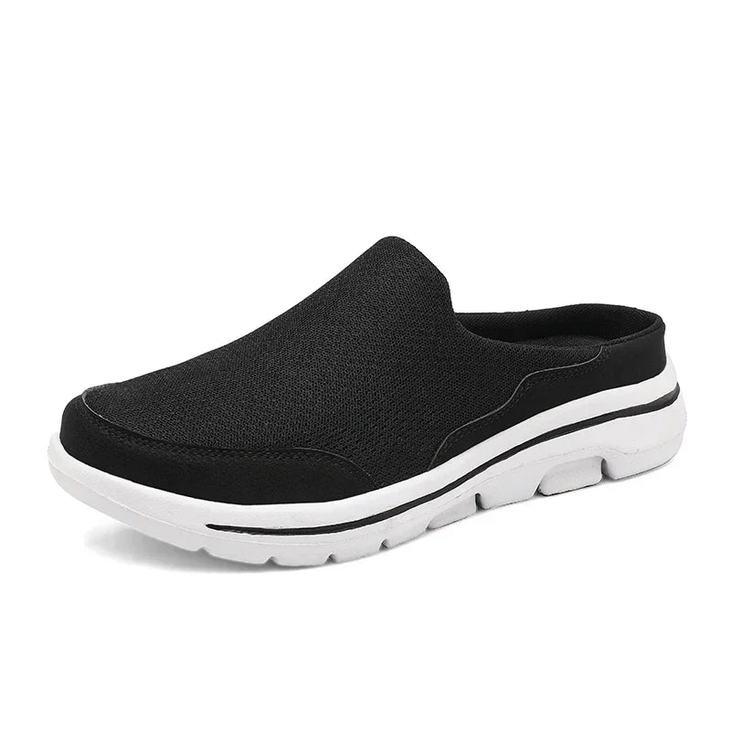 Men's Slip-On Mule Shoes with Open Back