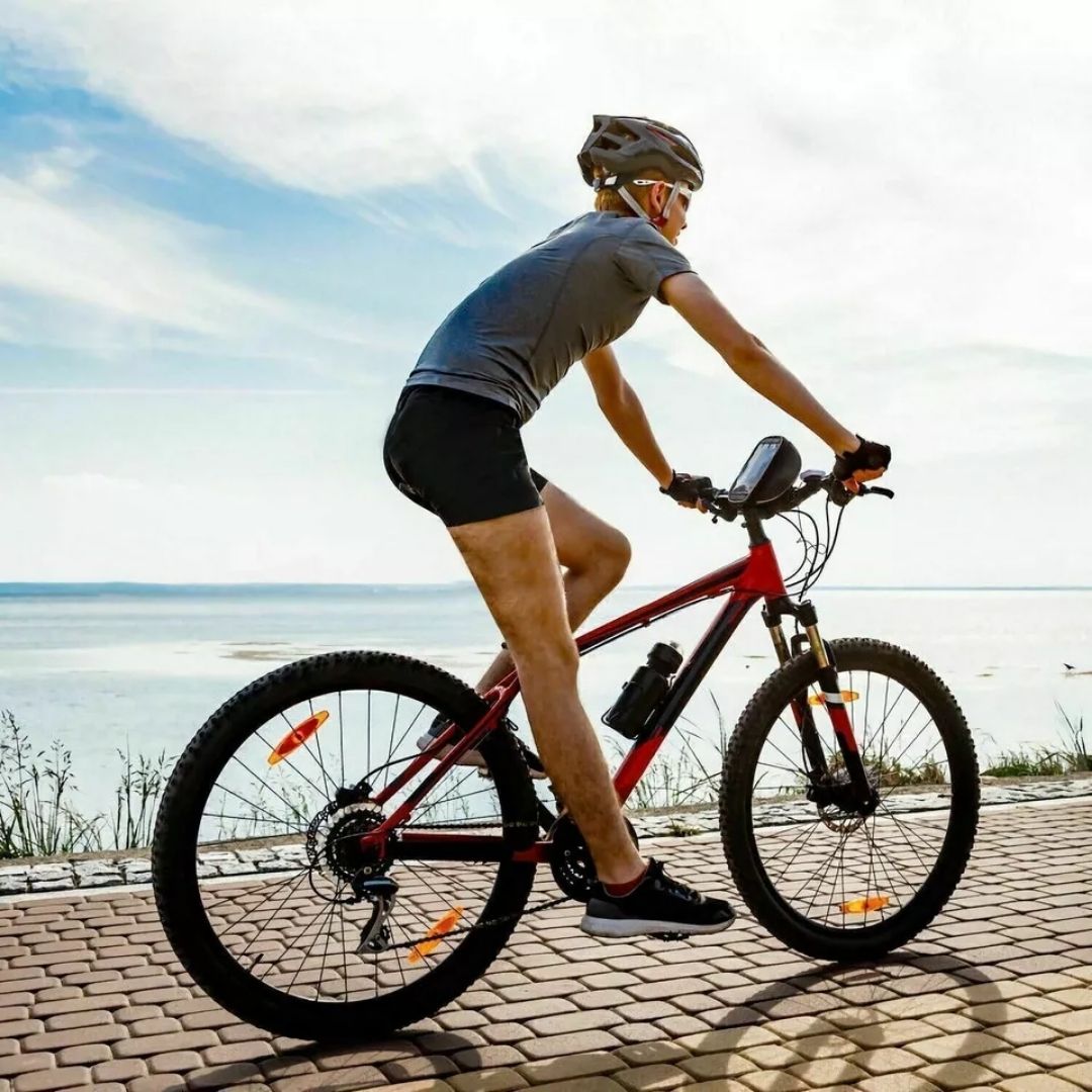 Unisex Cycling Underwear Shorts with Mesh Panels