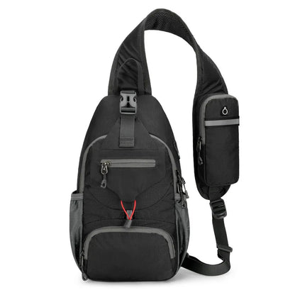 Unisex Lightweight Anti-Theft Crossbody Shoulder Bag with Multiple Pockets