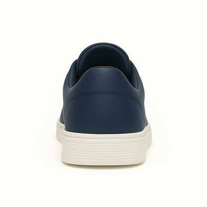 Unisex Minimalist Slip-On Sneakers with Stretch Laces and Tonal Panels