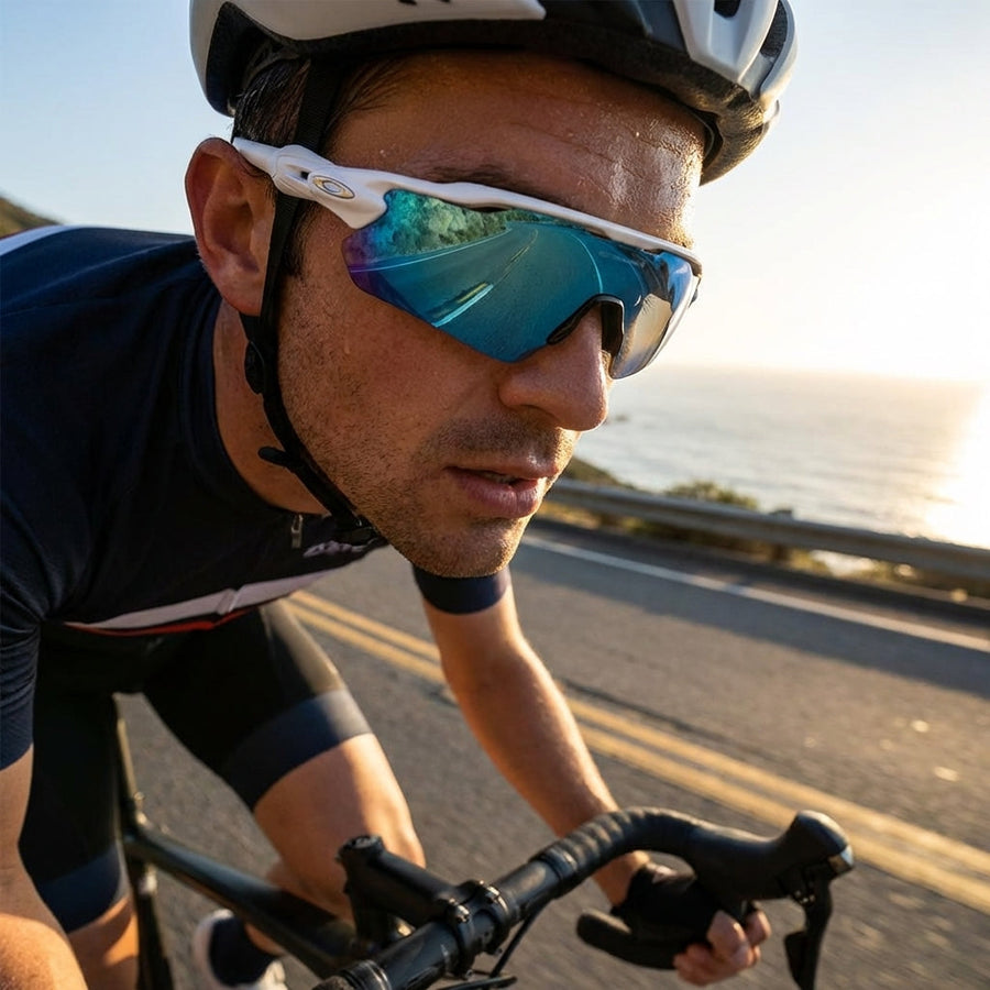 Unisex Polarized Sports Sunglasses with Non-Slip Grip