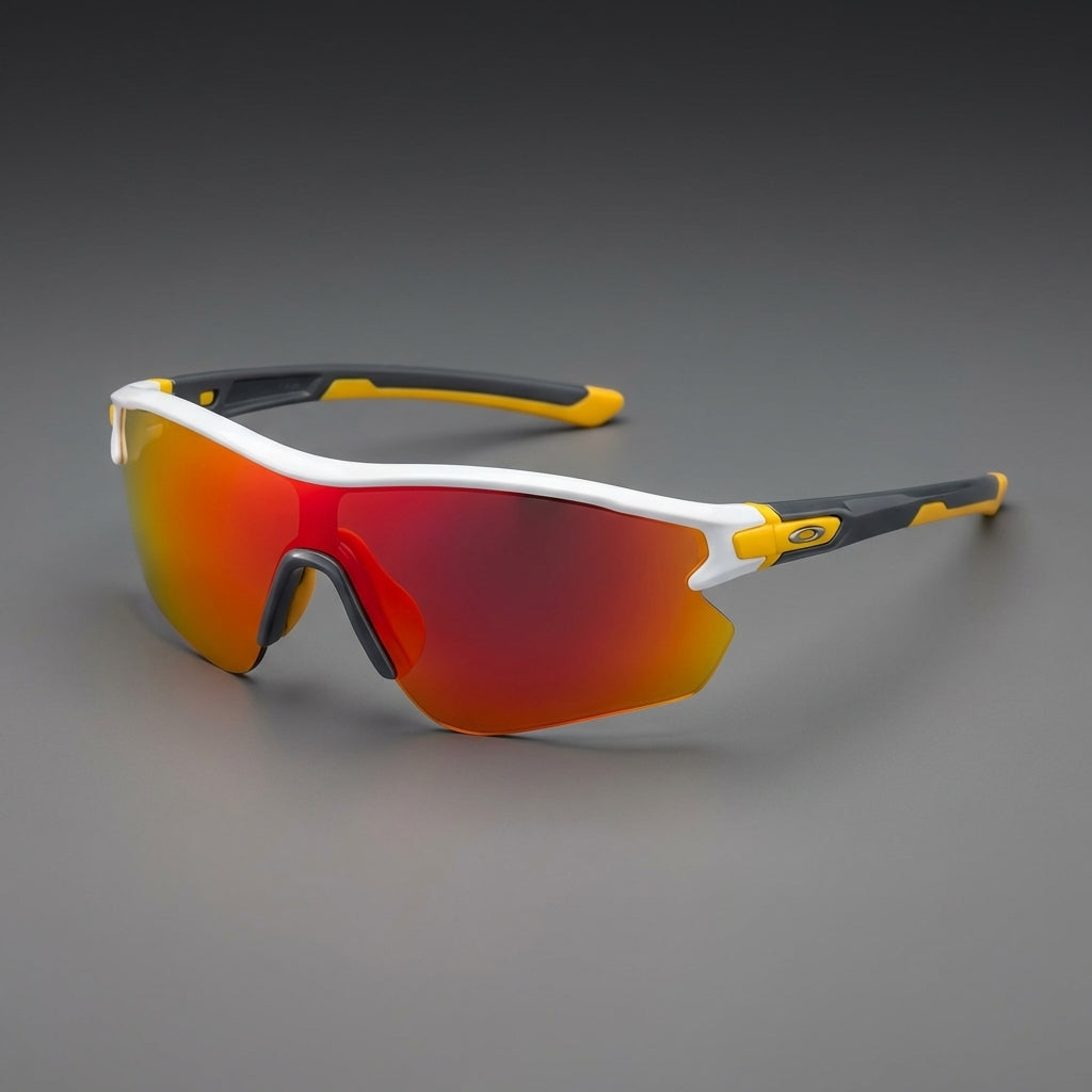 Unisex Polarized Sports Sunglasses with Non-Slip Grip