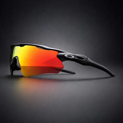 Unisex Polarized Sports Sunglasses with Non-Slip Grip
