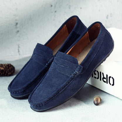 Women's Penny Loafers with Slip-On Design and Cushioned Lining